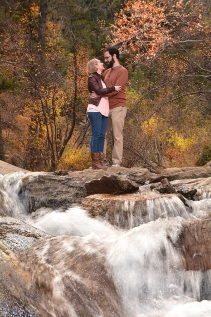Newly-Wed Portrait Session of Ryan and Amanda Lee, photographed by Edward G. Martens of Visual Masterworks, Garden of the Gods Park, 1805 North 30th Street, Colorado Springs, Colorado, 80904 and Helen Hunt Falls, 3440 N Cheyenne Canyon Rd, Colorado Springs, CO 80906. Wedding Photographer; Wedding Photography; Visual Masterworks; Eddie Martens; Edward Martens; Edward G. Martens; VisualMasterworks.com; Colorado Weddings; Colorado Springs; Professional Photographic Services